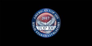 Arash Homampour - Top 100 High Stakes Litigator, 2017