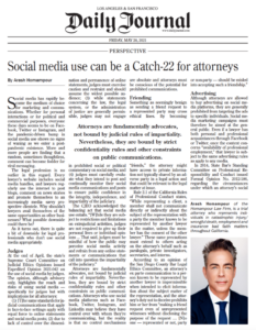 Social Media Use Can Be A Catch-22 For Attorneys