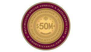 multi-million dollar verdicts and settlements club badge