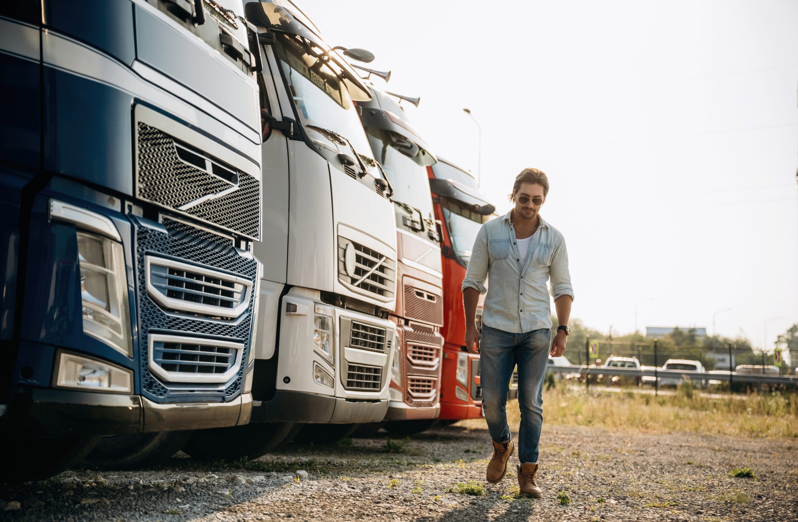 Delivery truck driver and retail store manager illustrating truck driver retail liability California